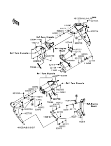 ZR1000 Обтекатель нижний