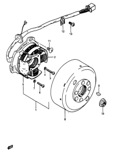 RG50 Зажигание