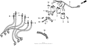 GL1500I Катушка зажигания