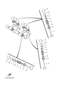 TDM900A Клапана