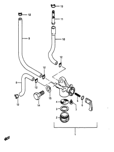 RG50 Топливный кран