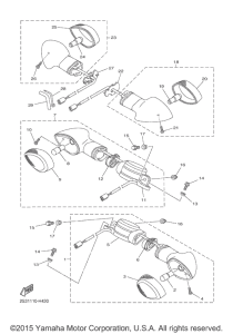 VMX17 Поворотники