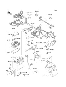EX500 Электрика