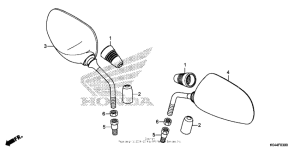 NSS300 (ABS) Зеркало