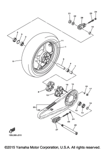 YZF-R6 Переднее колесо