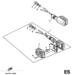DT50R Поворотники