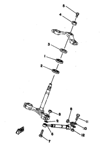 TZ250F Управление
