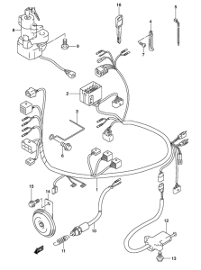 GZ125 Жгут проводов