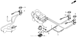 GL1500I Solenoid valve 90-91