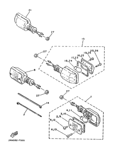 TZR125 Intermitentes