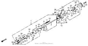 GL1100I Масляный насос