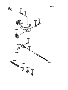 KL600 Педаль тормоза