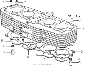 CB550 Цилиндры