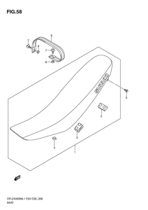 DR-Z400 Пружина