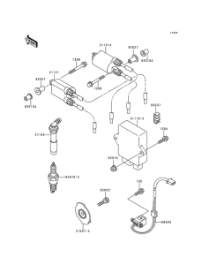 ZX600 Система зажигания