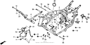 VT1100C Vt1100c frame
