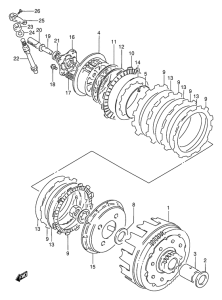 DR650 Бендикс