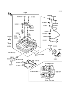  Головка цилиндров