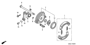 C90 Передний тормоз