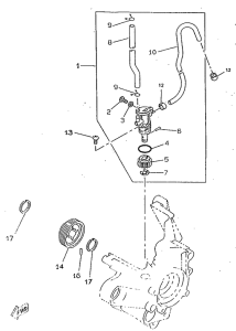 CW50RS Масляный насос