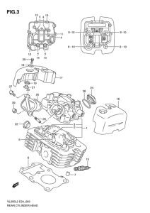 VL250 Головка цилиндров