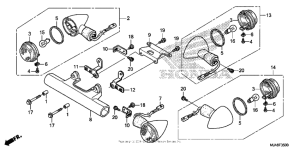 VT750C2B Turn signal (1)