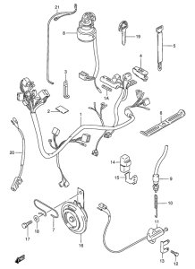 GN125 Жгут проводов