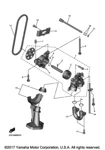 YZF-R6 Масляный насос
