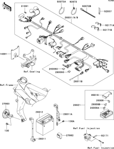 ZR750 Электрика