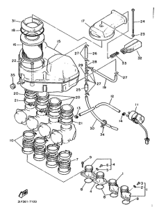 FZR1000 Впускная система