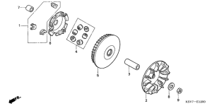 NSS250X Вариатор