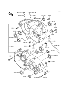  Картер двигателя