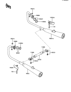 KZ440 Глушитель