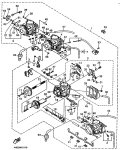 YZF750R Карбюратор