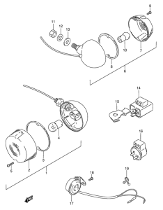 FZ50 Поворотники