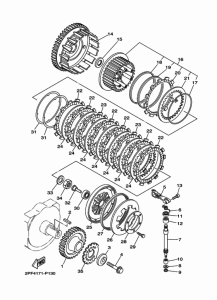 XV1700AS Сцепление