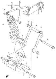 GSX-R1100 Втулки заднего рычага