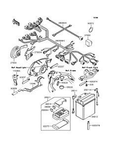 ZX1100 Электрика