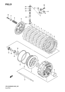 DR-Z400 Бендикс