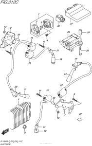 DL1000 (ABS) Electrical (Dl1000Al5 E33)