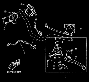 CW50 Рулевые переключатели