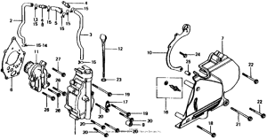 CB750 Масляный насос