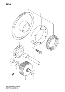 SV1000 Муфта стартера