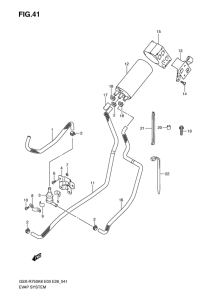 GSX-R750 Evap system