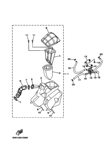 XT125X Впускная система