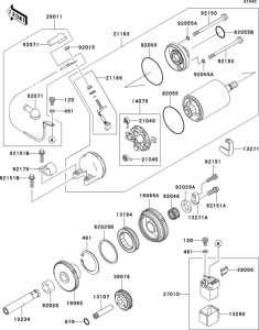 ZX1200 Стартер