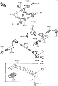 ZG1200 Механизм переключения передач