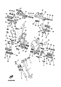 BT1100 Support & repose pied