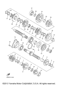 YZF-R6 Трансмиссия
