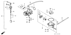 C70Z2 Carburetor assy